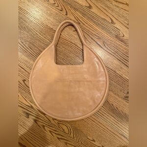 Anthropologie Julien Leather Tote Bag in Cedar/Beige